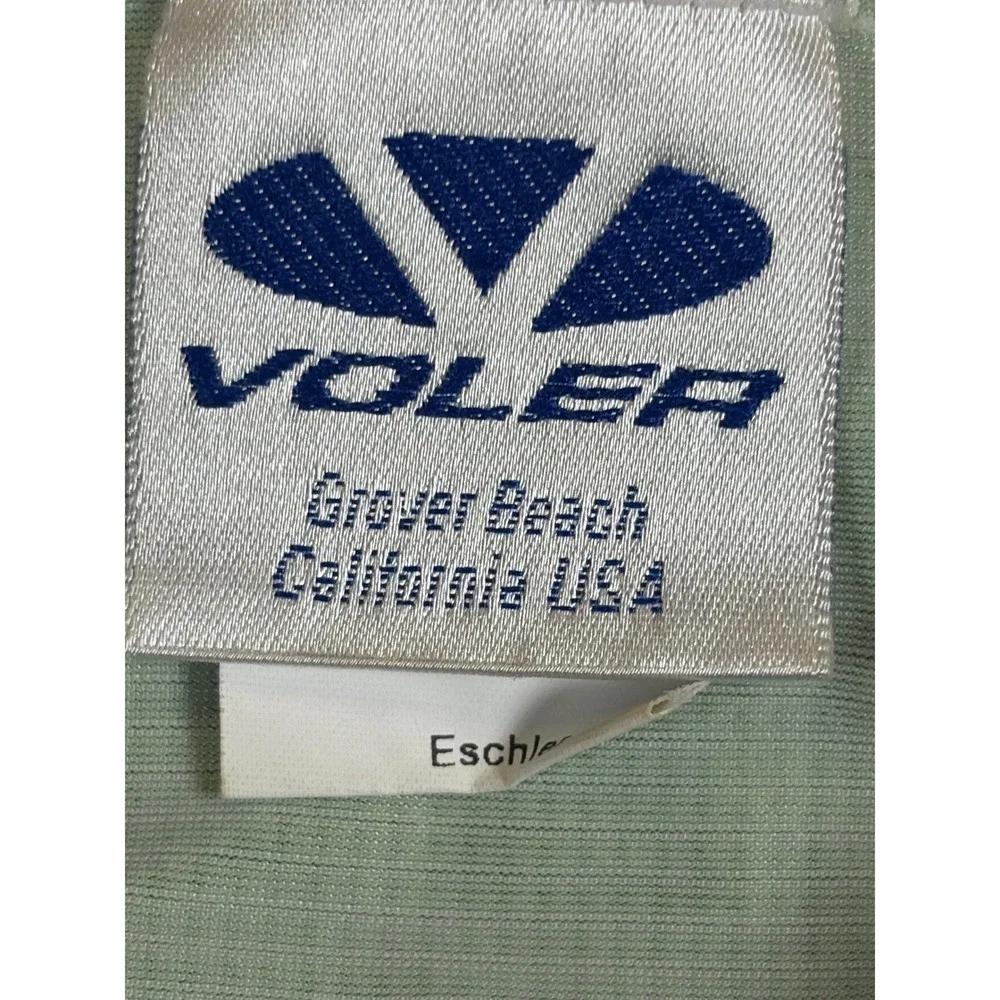 Voler Torino Mens Cycling Bib Shorts Medium Black Green  Made in USA